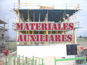 materiales auxiliares